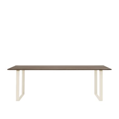 MUUTO - 70/70 Spisebord 225X90, Solid Smoked Oak/Sand