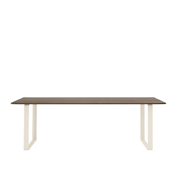 MUUTO - 70/70 Spisebord 225X90, Solid Smoked Oak/Sand