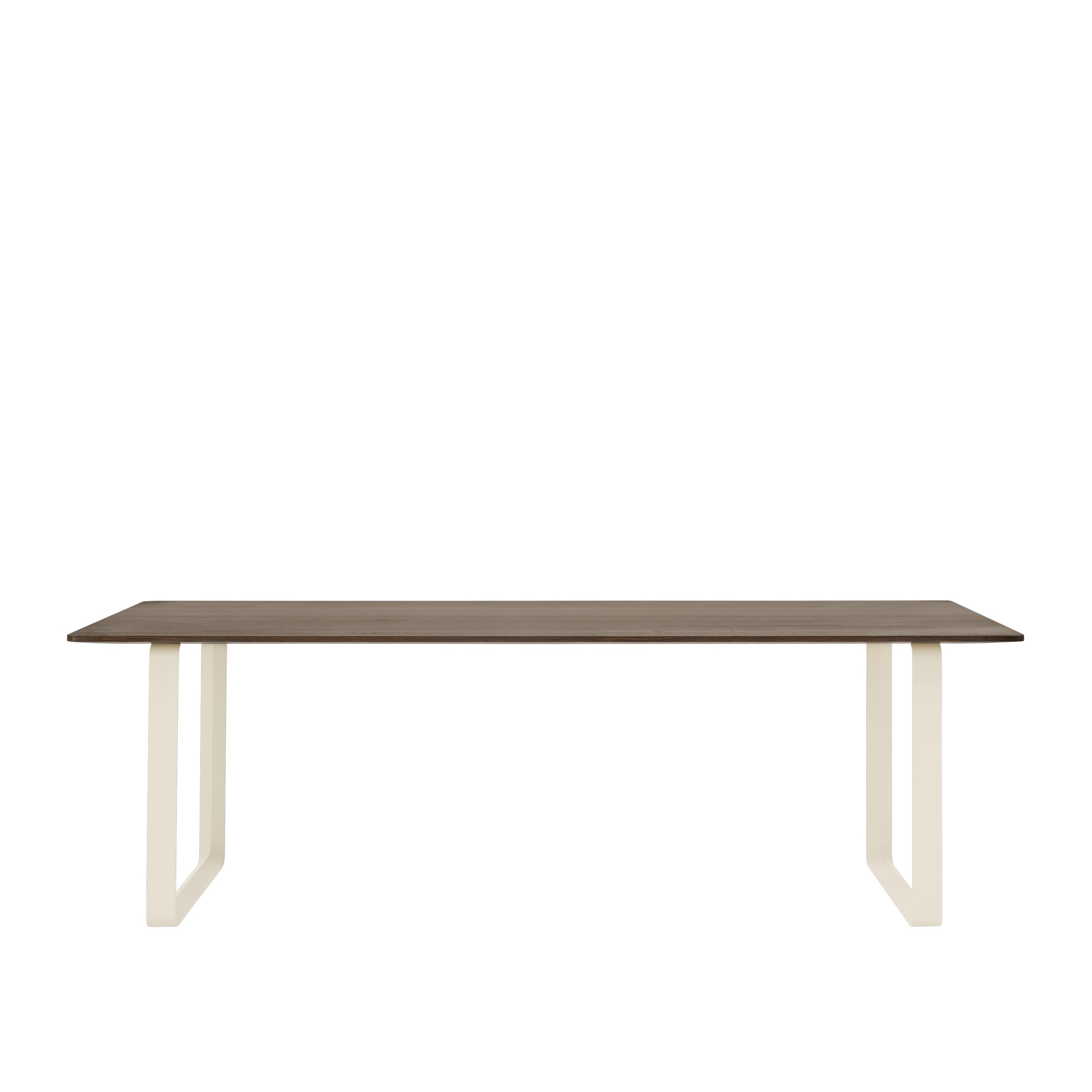 MUUTO - 70/70 Spisebord 225X90, Solid Smoked Oak/Sand