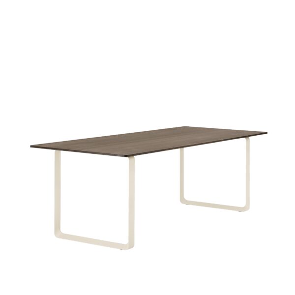 MUUTO - 70/70 Spisebord 225X90, Solid Smoked Oak/Sand - Billede 2