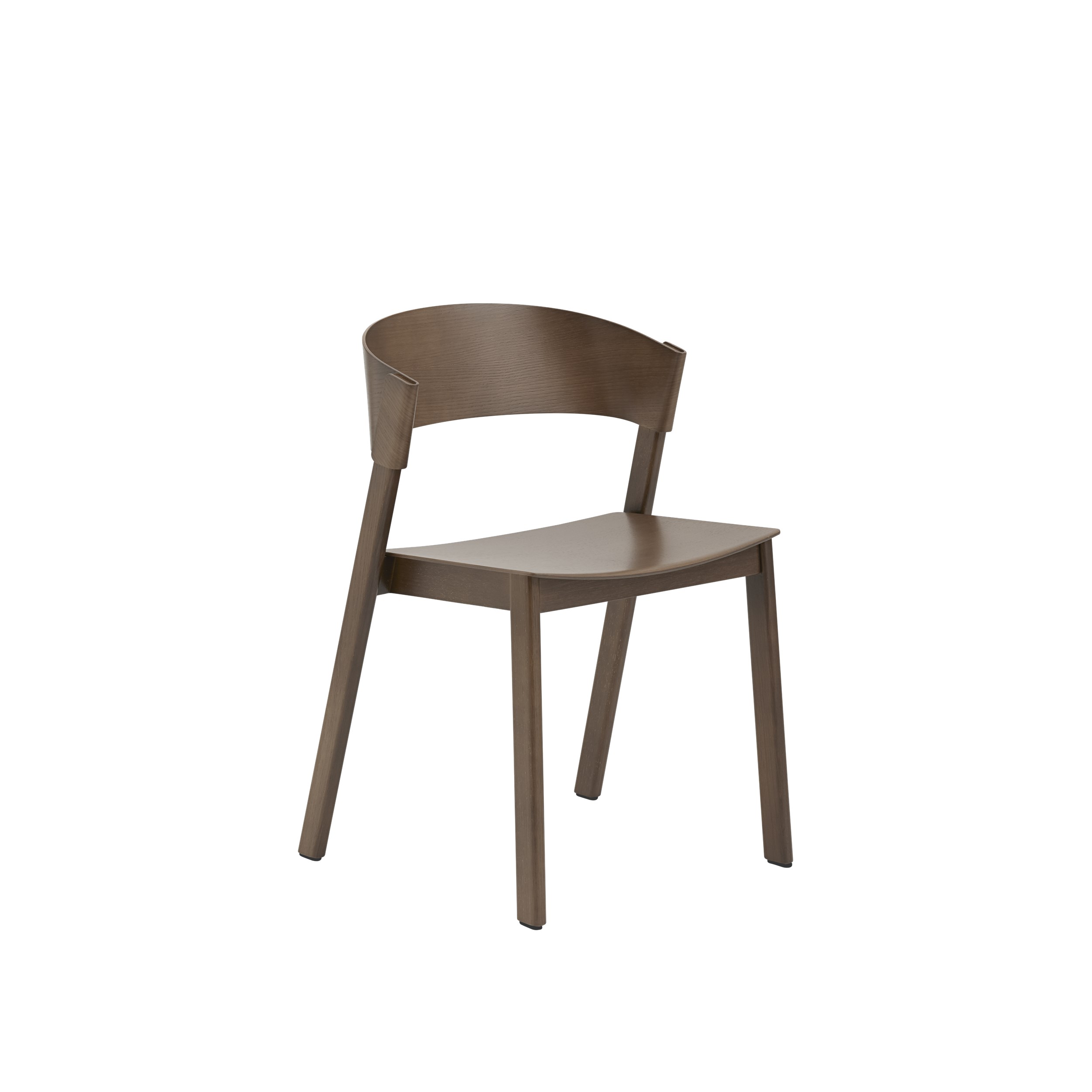 MUUTO - Cover Spisebordsstol, Stained Dark Brown