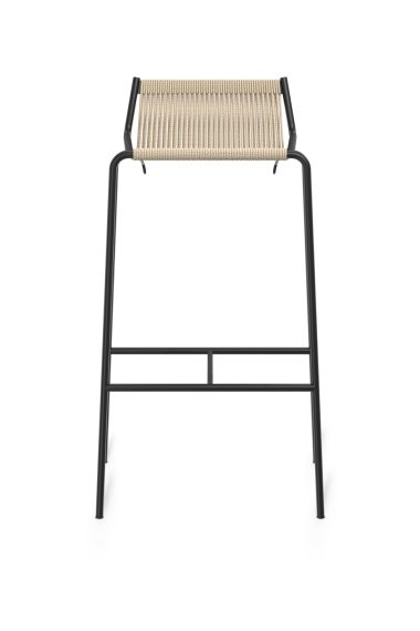 THORUP - Noel Barstol H77, Sort/Natural Linned