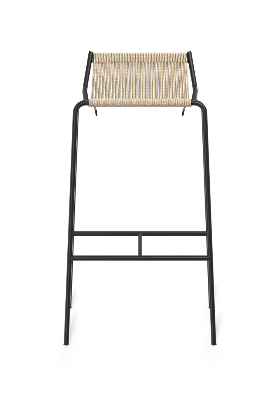 THORUP - Noel Barstol H77, Sort/Natural Linned