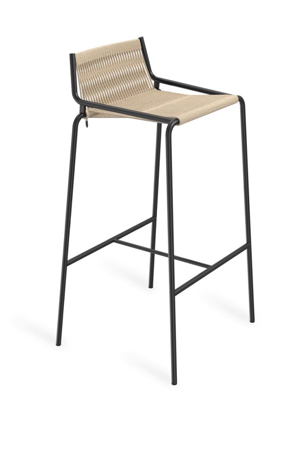 THORUP - Noel Barstol H77, Sort/Natural Linned - Billede 2