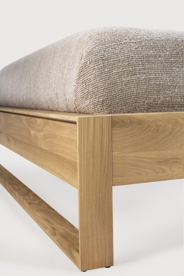 ETHNICRAFT - Nordic II Seng 160x200, Oak - Billede 4