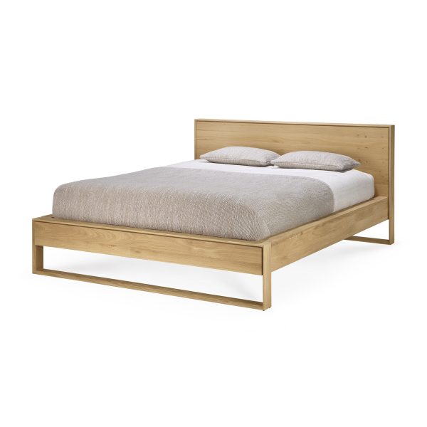 ETHNICRAFT - Nordic II Seng 160x200, Oak