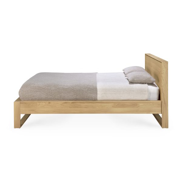 ETHNICRAFT - Nordic II Seng 160x200, Oak - Billede 2