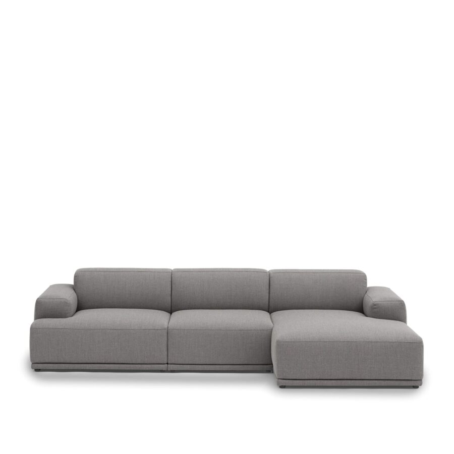 MUUTO - Connect Soft Modular Sofa 3-Seater, Re-wool 128