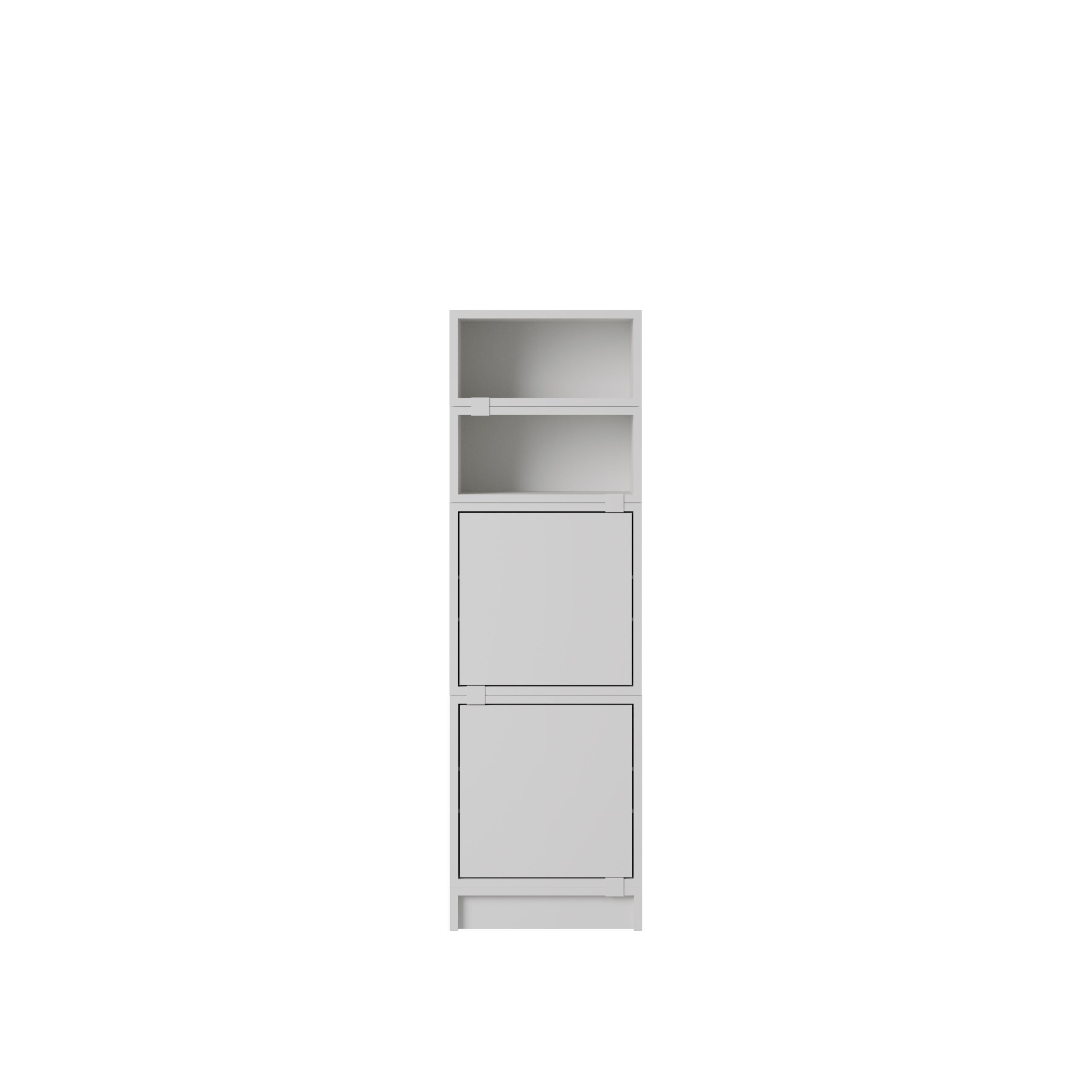 MUUTO - Stacked Opbevaringssystem Office 4, Grey
