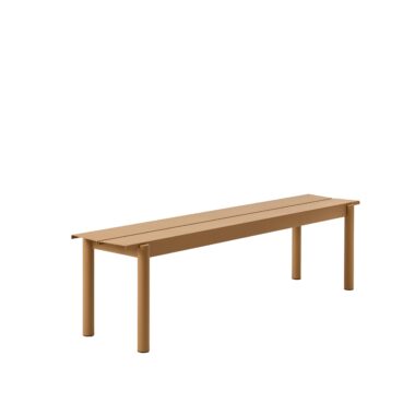 MUUTO - Linear Steel Bænk 170x34, Burnt Orange