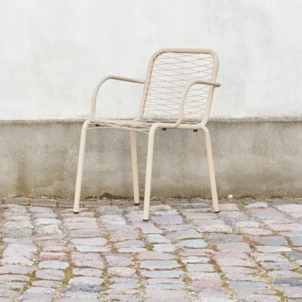 MANDALAY - Ivy Wire Havestol, Taupe - Billede 5