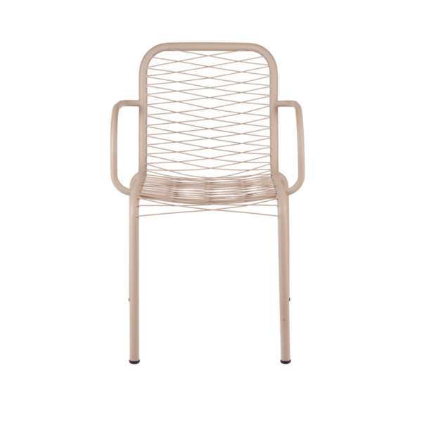 MANDALAY - Ivy Wire Havestol, Taupe - Billede 4