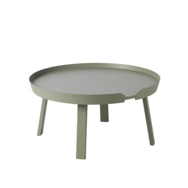 MUUTO - Around Sofabord Ø72, Dusty Green