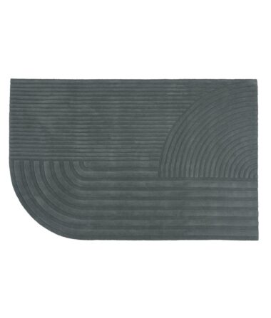 MUUTO - Relevo Gulvtæppe 200x300, Dark Green