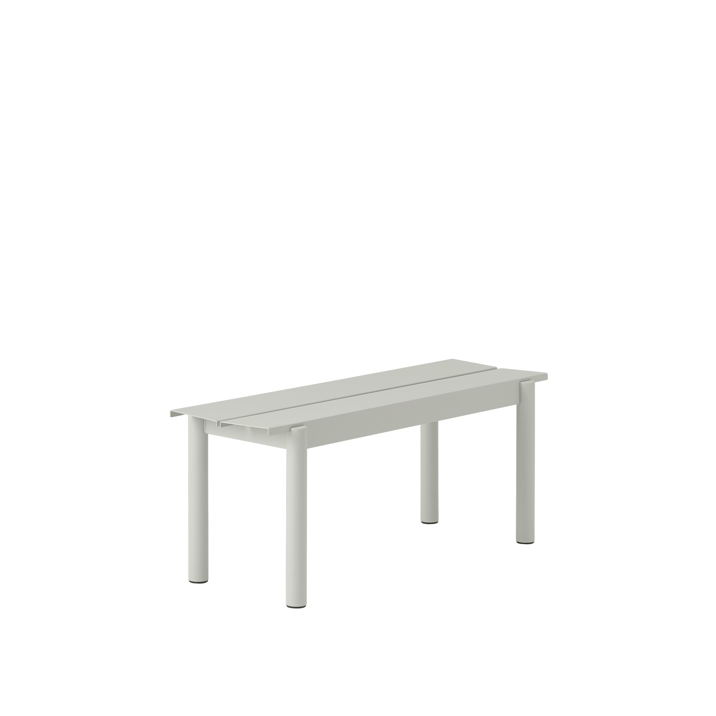 MUUTO - Linear Steel Bænk 110x34, Grey