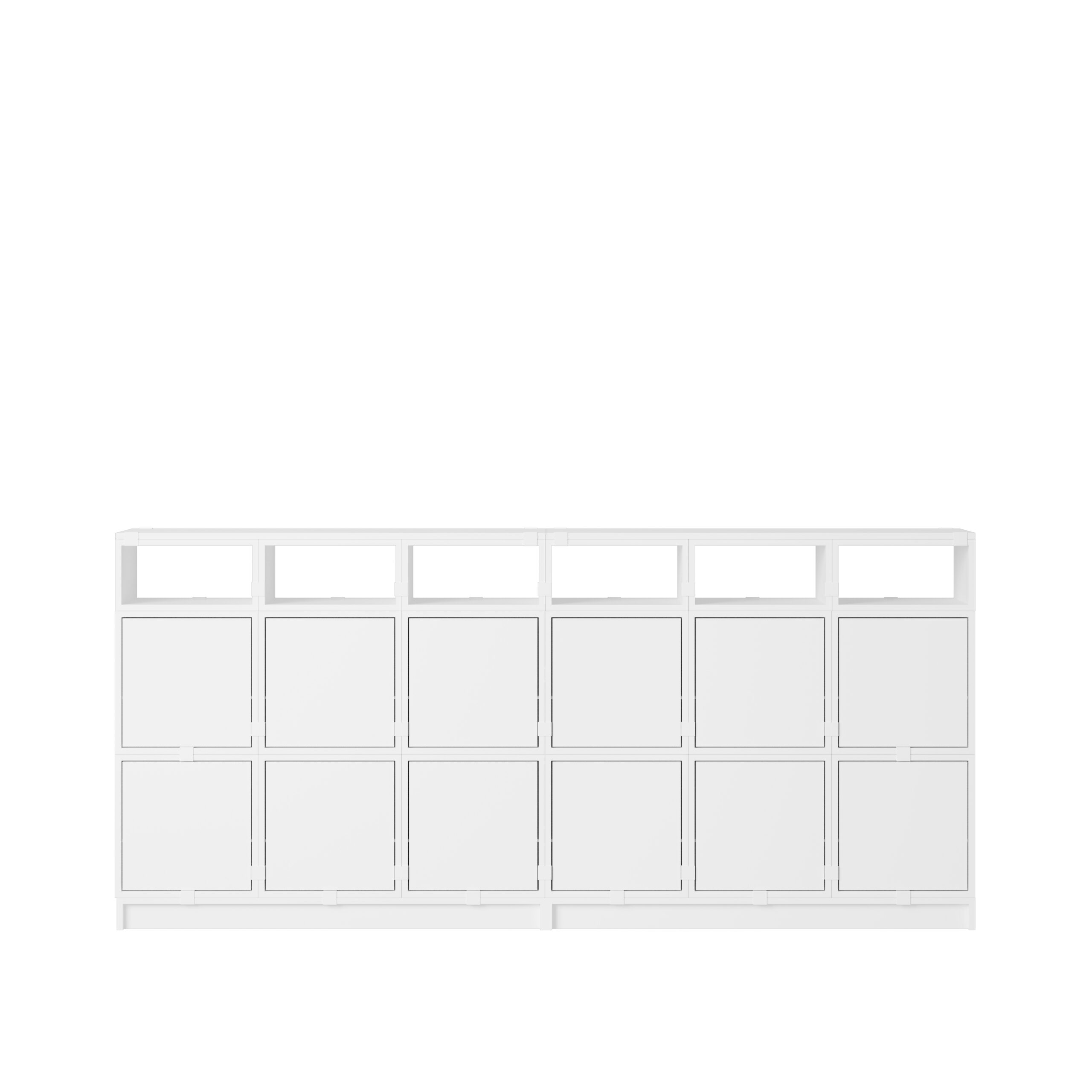 MUUTO - Stacked Opbevaringssystem Sideboard 1, White