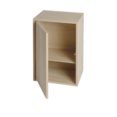 MUUTO - Stacked Opbevaringssystem Modul m. Dør, Oak
