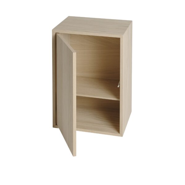 MUUTO - Stacked Opbevaringssystem Modul m. Dør, Oak