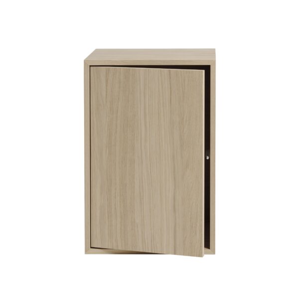 MUUTO - Stacked Opbevaringssystem Modul m. Dør, Oak - Billede 2