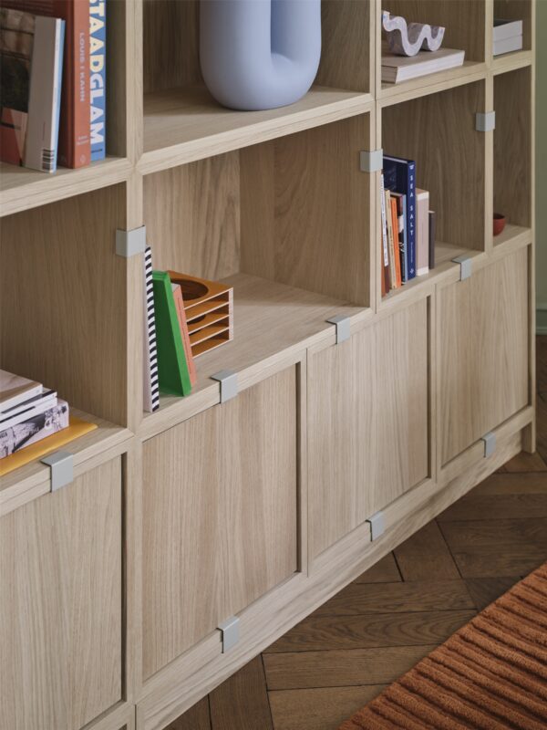 MUUTO - Stacked Opbevaringssystem Modul M. Bagplade, Brown Green - Billede 6