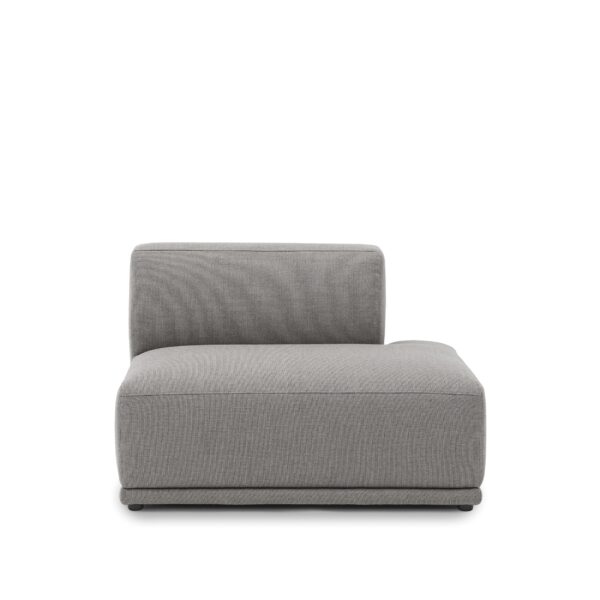 MUUTO - Connect Soft Modular Sofa Right Open-Ended, Re-wool 128