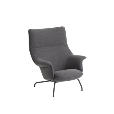 MUUTO - Doze Lænestol High Tube, Ocean 80/Anthracite Black