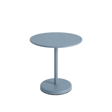 MUUTO - Linear Steel Udendørs Cafébord, Pale Blue