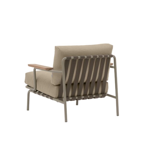 MUUTO - Settle Udendørs Loungestol, Weave 5/Taupe - Billede 3