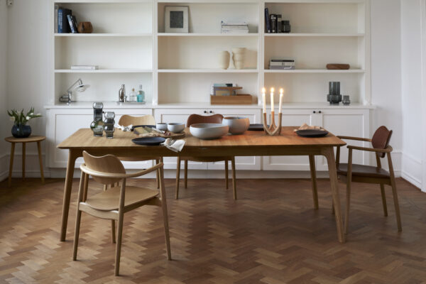 RO COLLECTION - Salon Udtræksbord 190/290x90, Oiled Oak - Billede 2