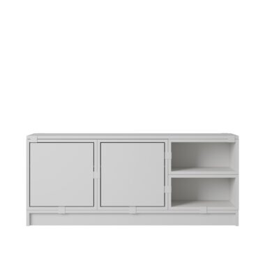 MUUTO - Stacked Opbevaringssystem Hallway 2, Grey