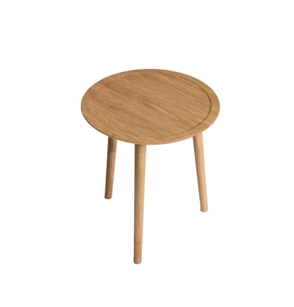RO COLLECTION - Dodona Sidebord Ø46, Oak/Oil