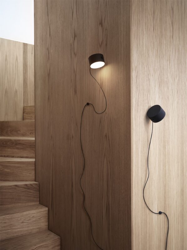 MUUTO - Post Væglampe, Black - Billede 2