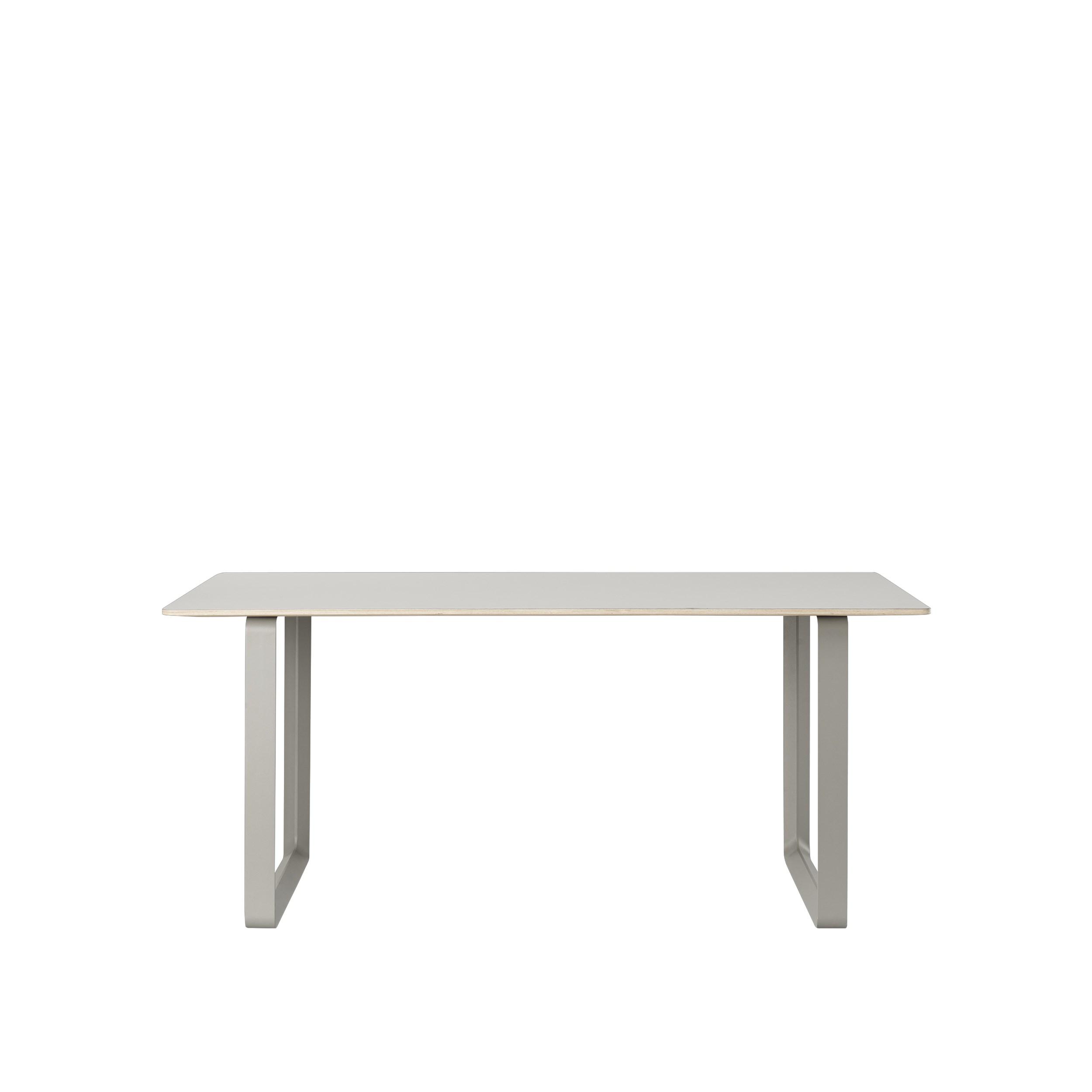 MUUTO - 70/70 Spisebord 170X85, Grey Linoleum/Grey