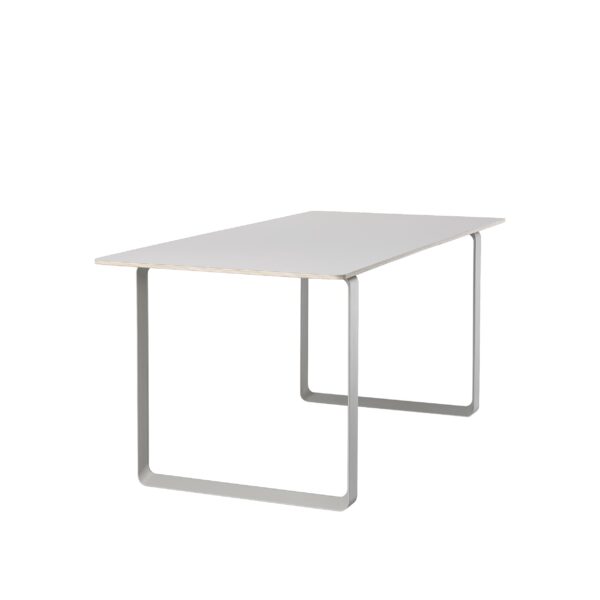 MUUTO - 70/70 Spisebord 170X85, Grey Linoleum/Grey - Billede 5