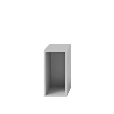 MUUTO - Stacked Opbevaringssystem Modul M. Bagplade, Grey
