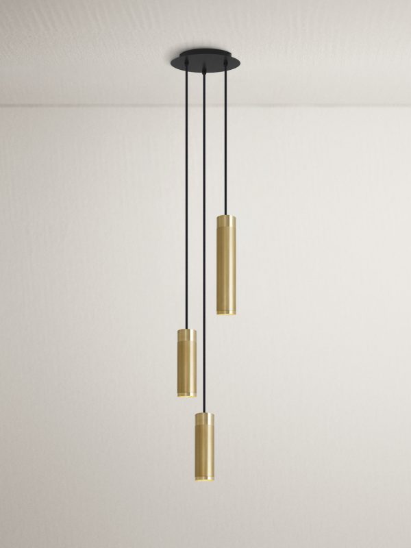 THORUP - Patrone Cluster Pendel, Brass - Billede 2