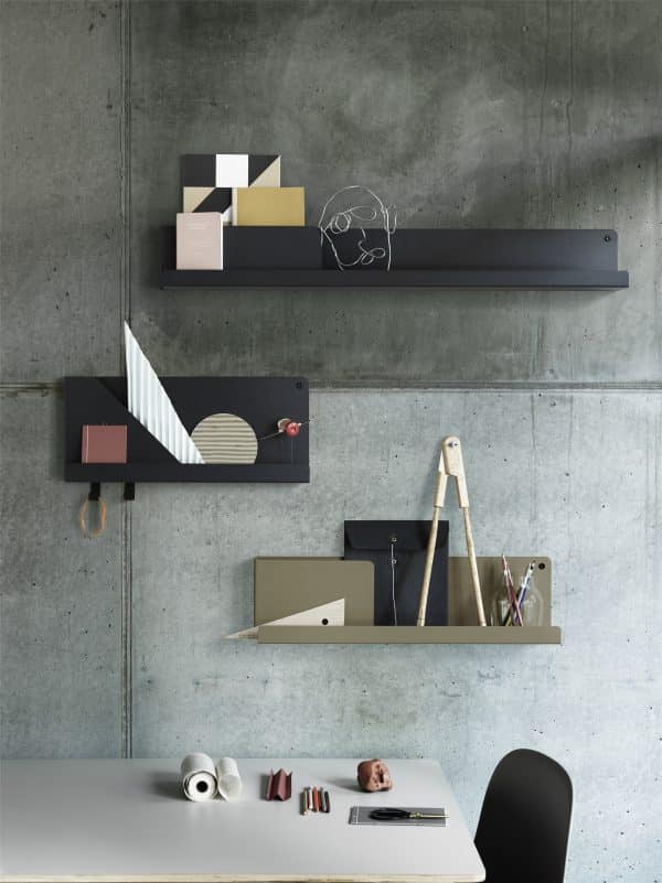MUUTO - Folded Hylde 96x13, Olive - Billede 5