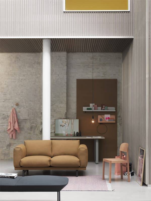 MUUTO - Folded Hylde 96x13, Olive - Billede 2