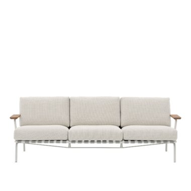 MUUTO - Settle Udendørs Sofa 3 Pers, Laze 1/Grey