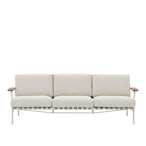 MUUTO - Settle Udendørs Sofa 3 Pers, Laze 1/Grey