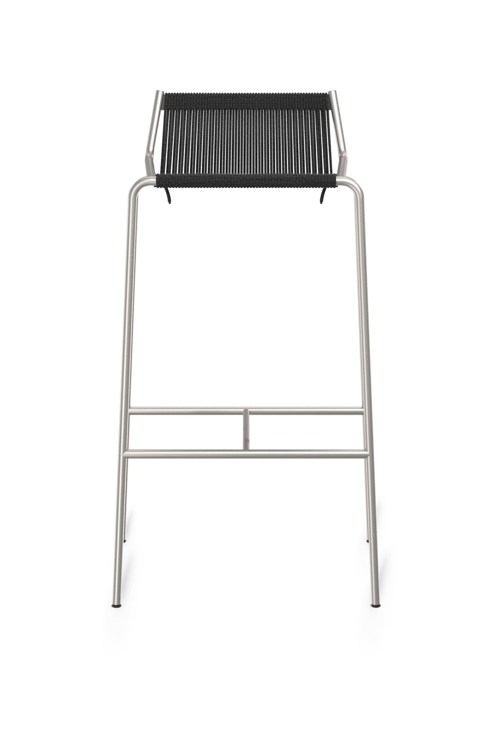 THORUP - Noel Barstol H77, Stål/Sort Linned