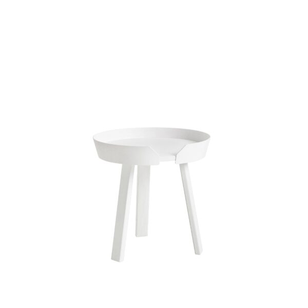 MUUTO - Around Sofabord Ø45, White