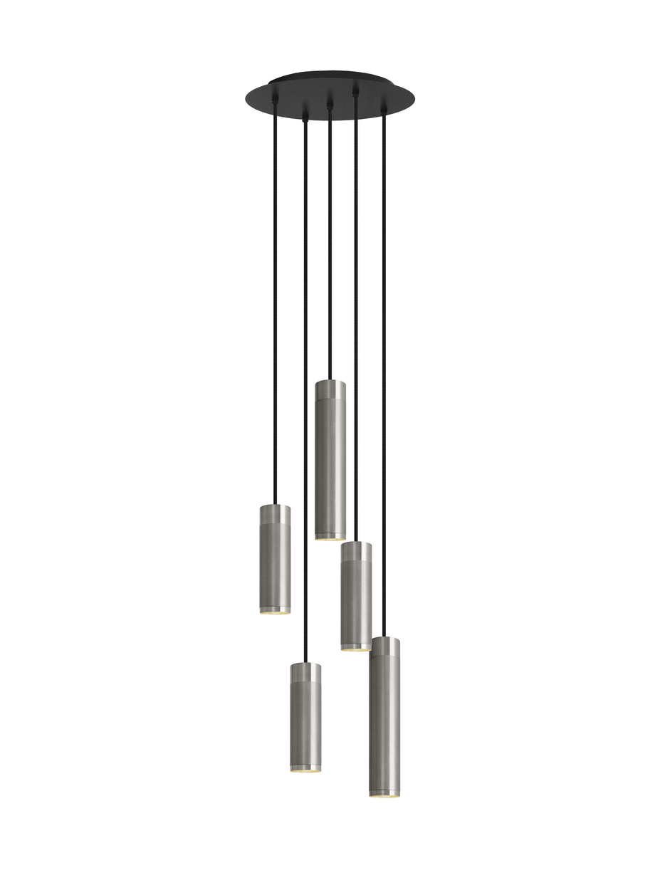 THORUP - Patrone Cluster Pendel Large, Nickel-plated Brass