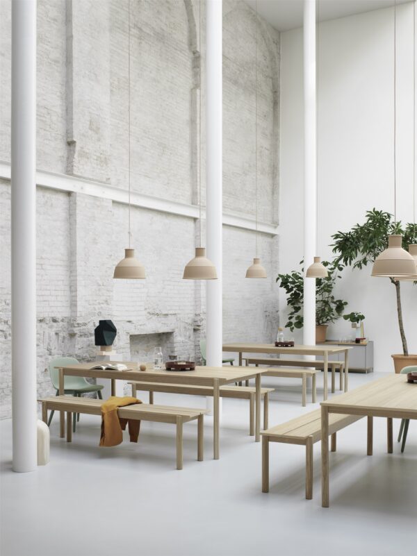 MUUTO - Linear Bænk 170X34, Oak - Billede 3