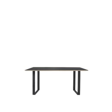 MUUTO - 70/70 Spisebord 170X85, Black Linoleum/Anthracite Black
