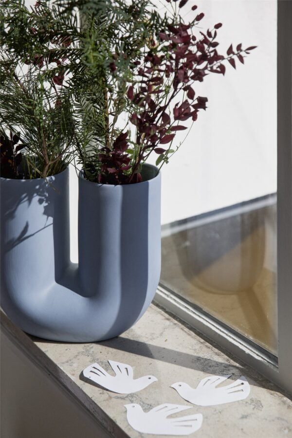 MUUTO - Kink Vase H26, Light Blue - Billede 2