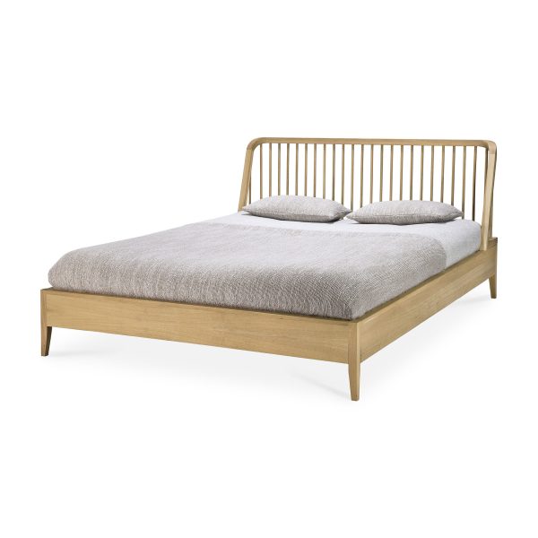 ETHNICRAFT - Spindle Seng 180x200, Oak