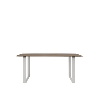 MUUTO - 70/70 Spisebord 170X85, Solid Smoked Oak/Grey