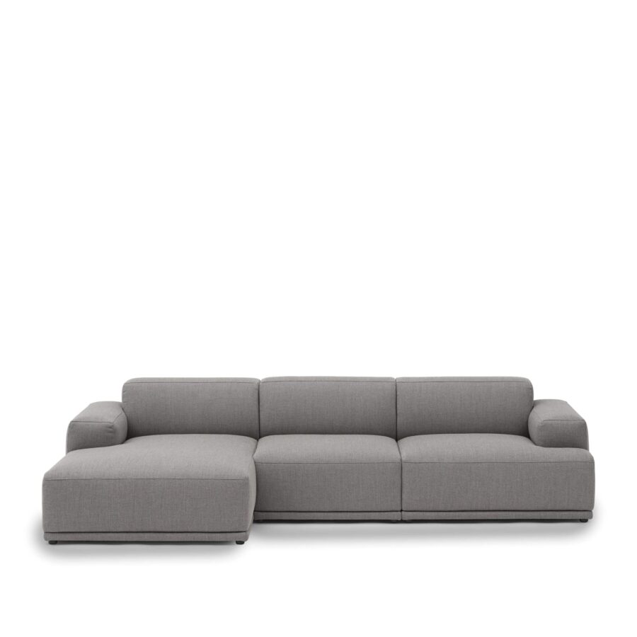 MUUTO - Connect Soft Modular Sofa 3-Seater, Re-wool 128