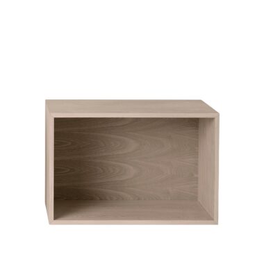 MUUTO - Stacked Opbevaringssystem Modul M. Bagplade, Oak